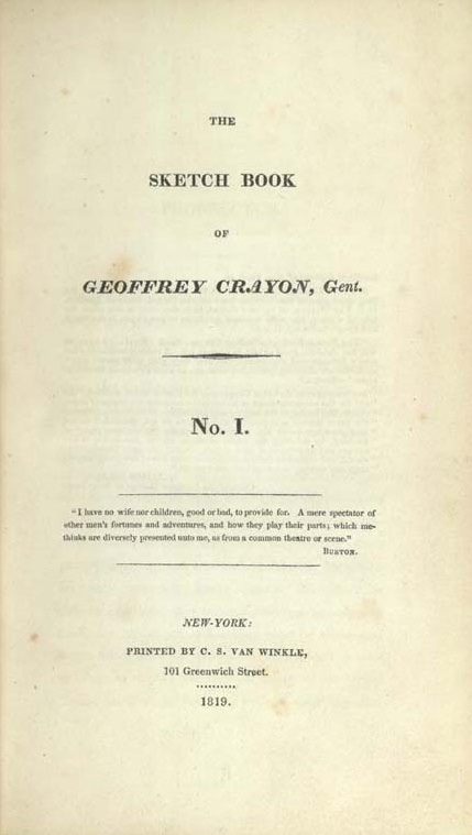 The Sketch Book of Geoffrey Crayon, Gent.